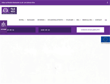 Tablet Screenshot of palacnawodzie.pl